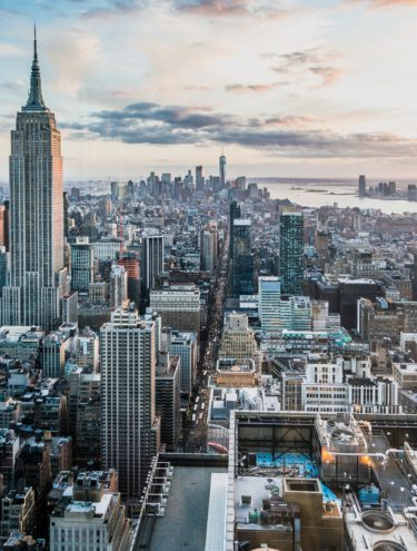 Aerial View Of Manhattan
