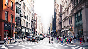 Hudson Sq New York Street photo