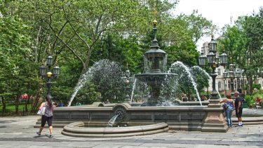 Fountain In City Hall