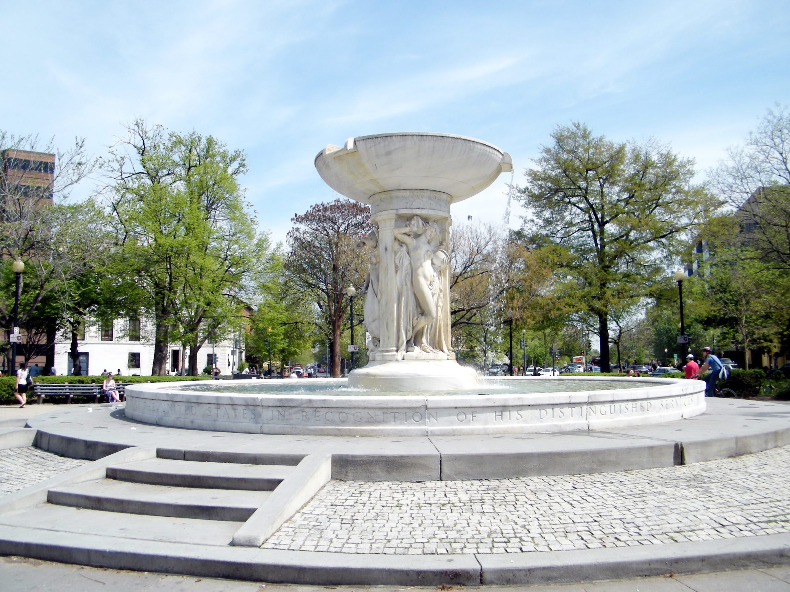 Fountain in Dupont Circle