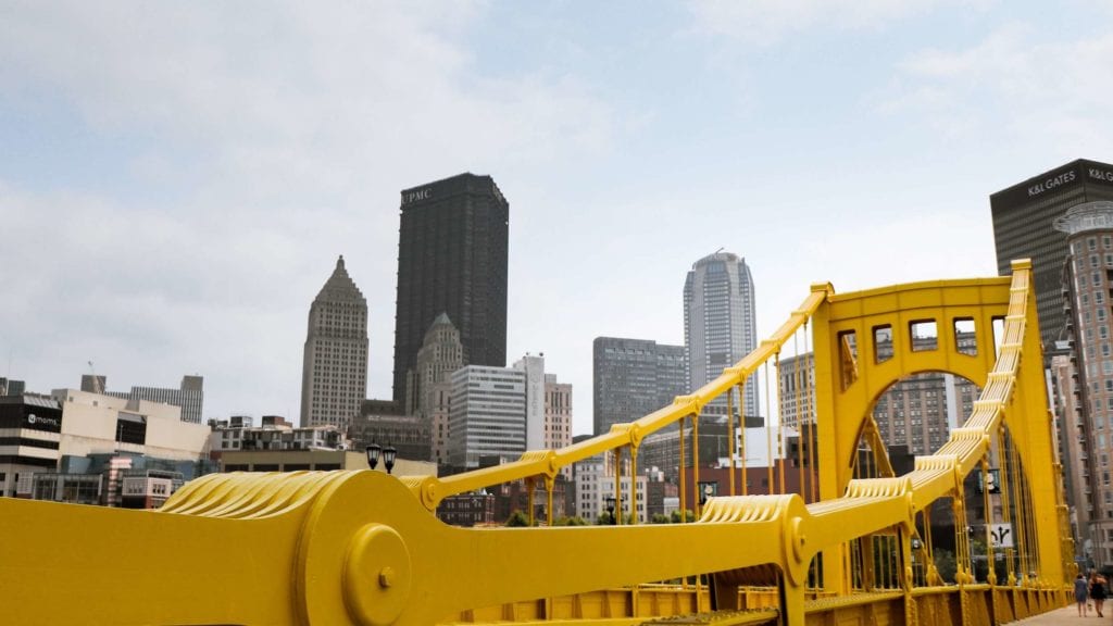Downtown Pittsburgh office buildings